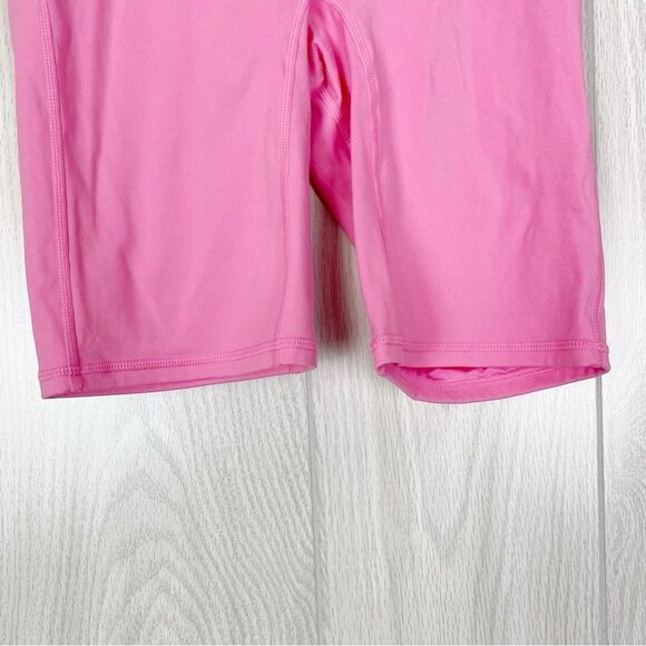 Fabletics | Bright Pink Anywhere High-Waisted 9" Biker Shorts Size XS - Picture 5 of 10